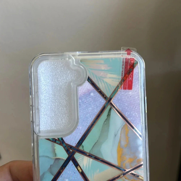 Pastel Marble Geometric Case – Samsung Galaxy S21/S30 6.2" - Picture 3 of 9